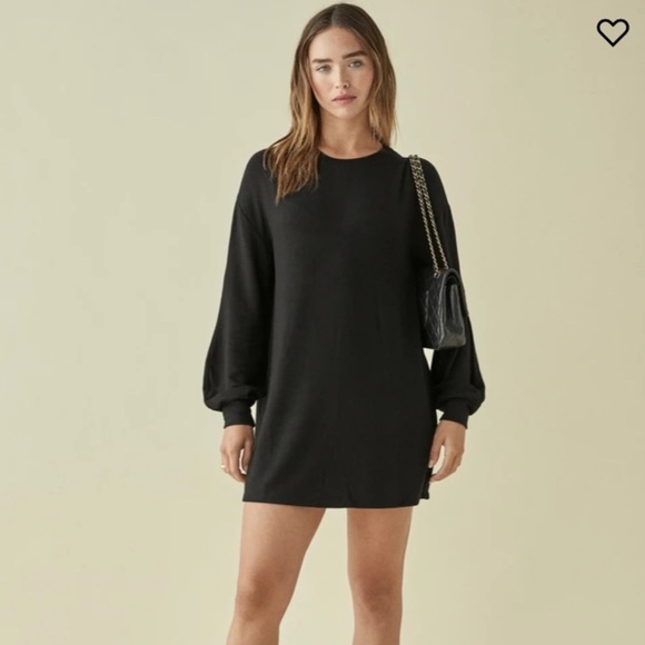 Reformation Radlee Dress Black Size Large - Picture 1 of 7